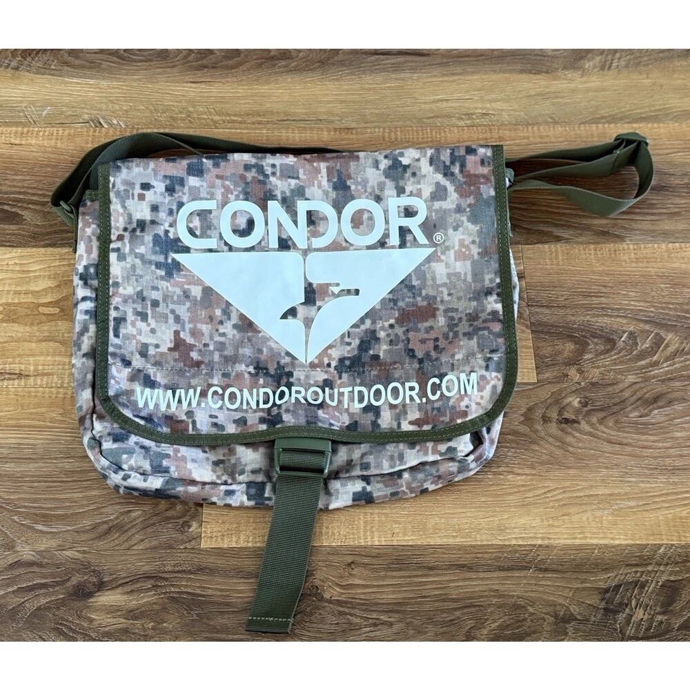Condor Lightweight Messenger/Shoulder Bag Digital Camo LV Shot‎ Show, NEW